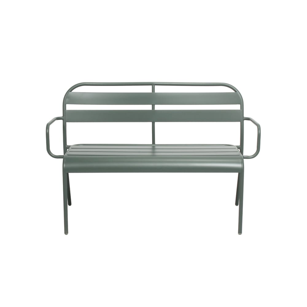 banc de jardin en aluminium