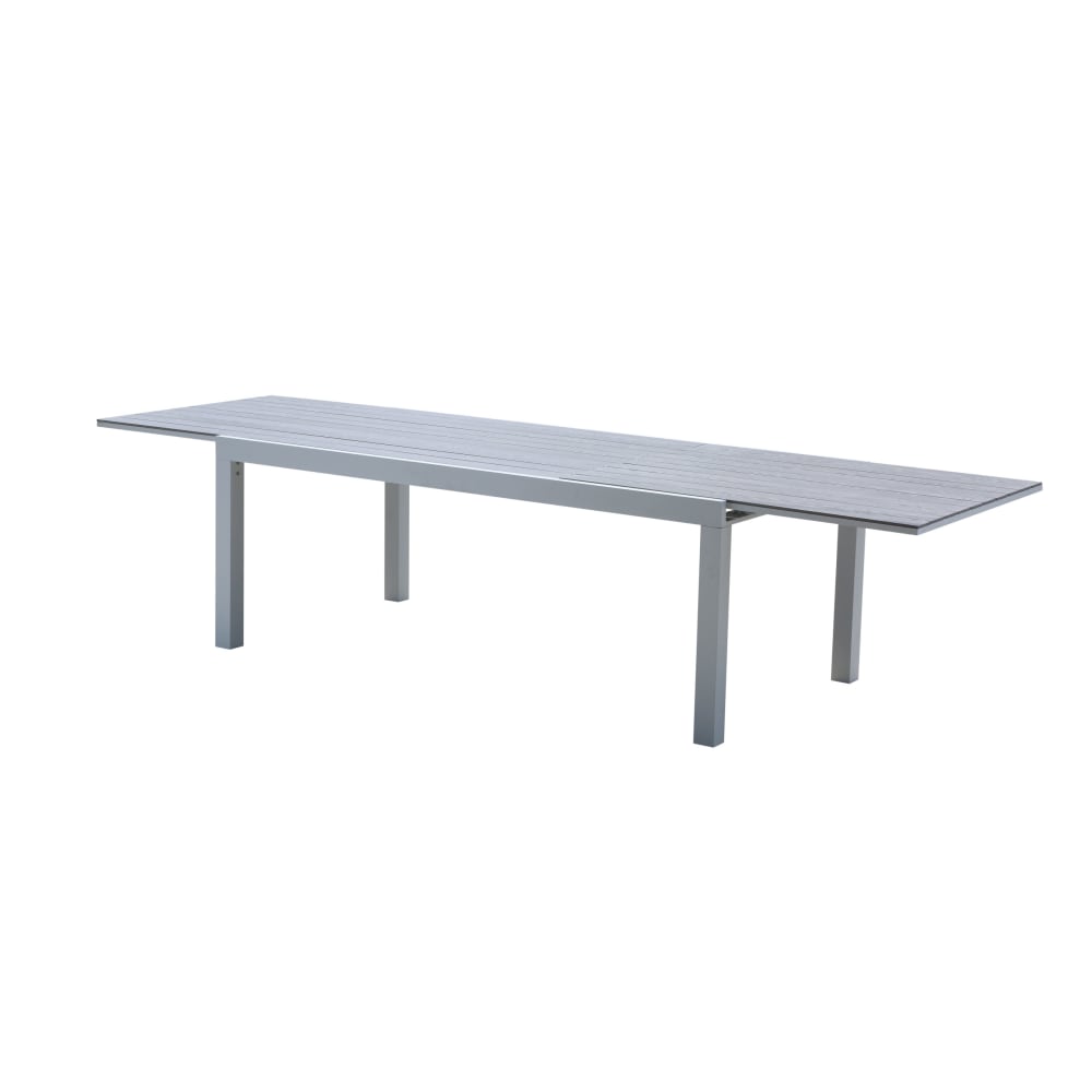 Table de jardin en aluminium - plateau