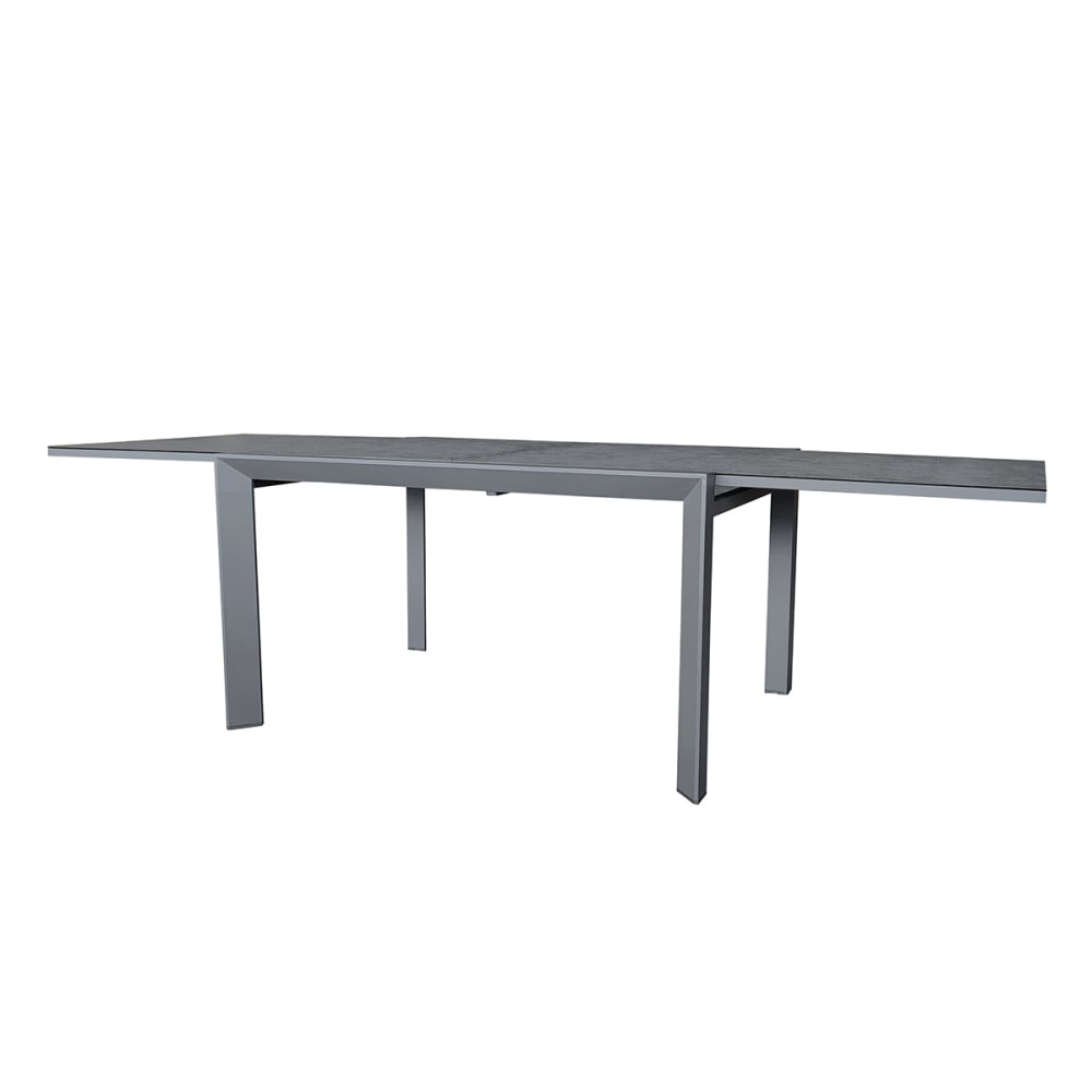 Table de jardin en aluminium - extensible
