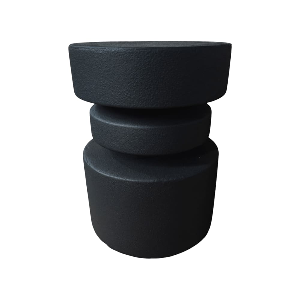 Table basse en Noir 46x35x35