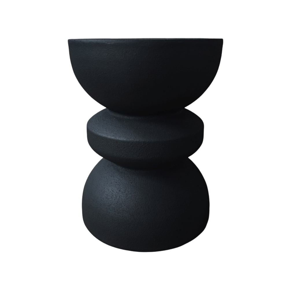Table basse en Noir 44,5x35x35