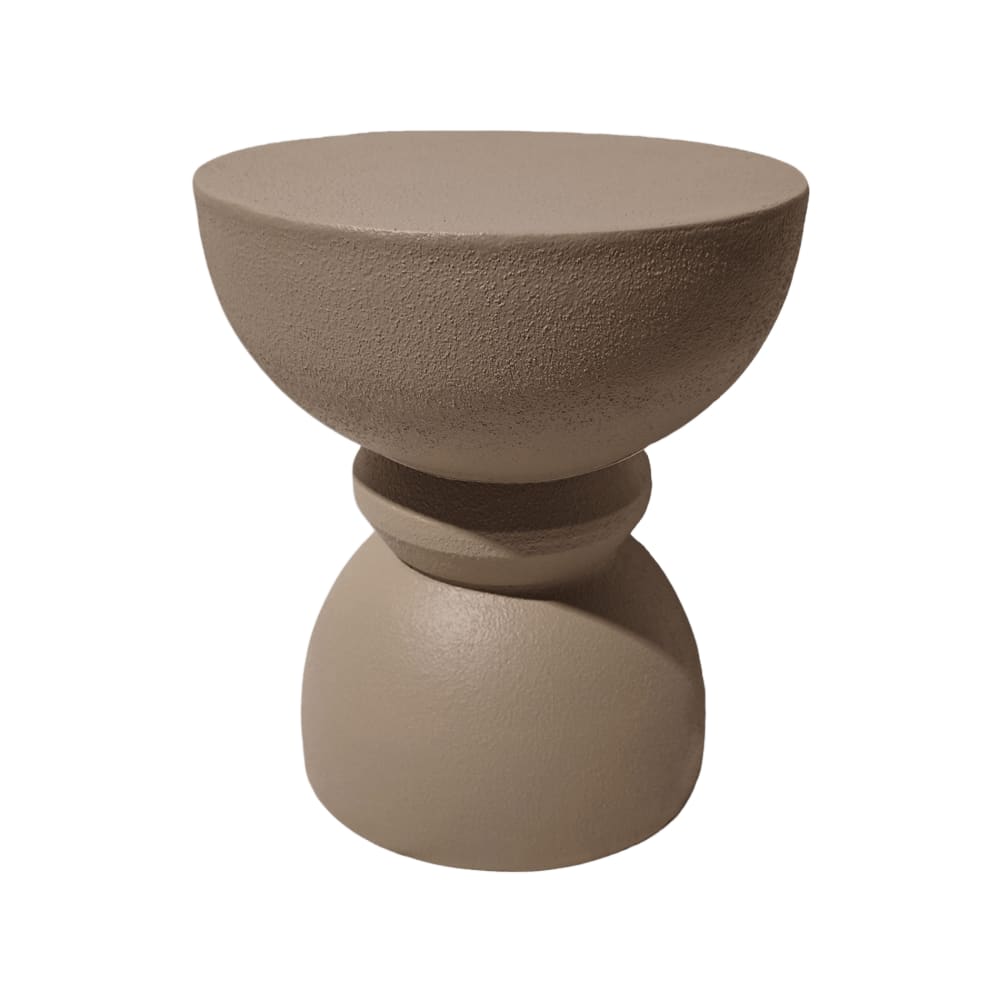 Table basse en marron moka 42,5x35x35