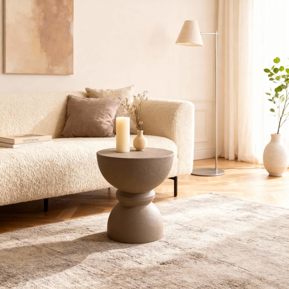 Couchtisch aus mokkabraun 42,5x35x35 - Maisons Du Monde