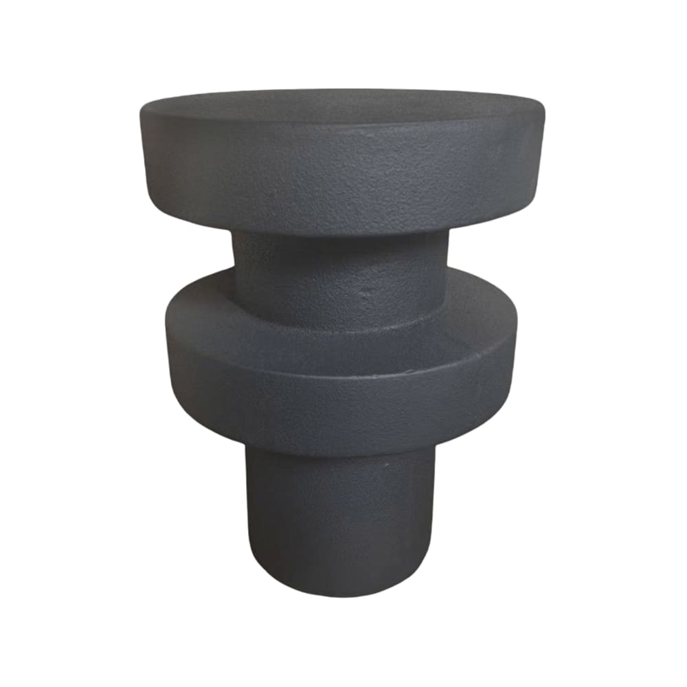 Table basse en noir 45x33x33