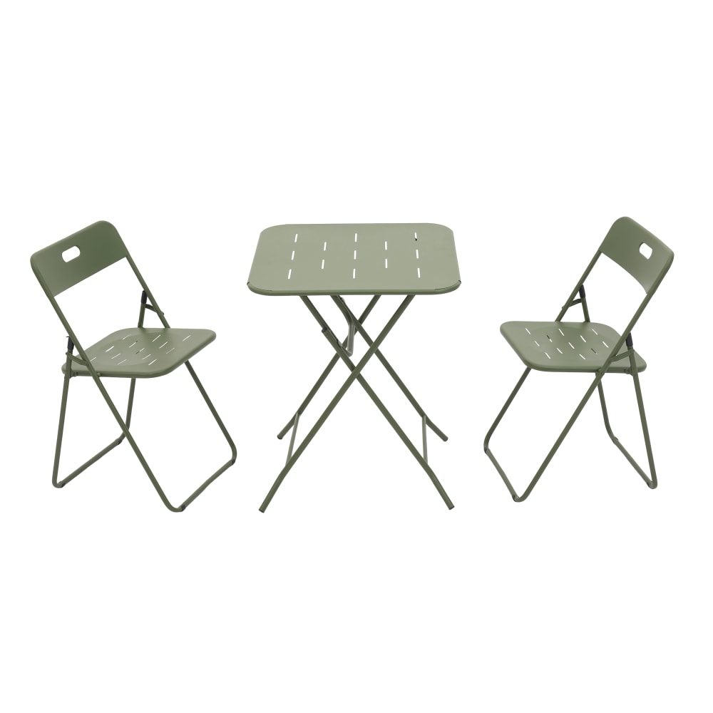 Ensemble bistro pliant