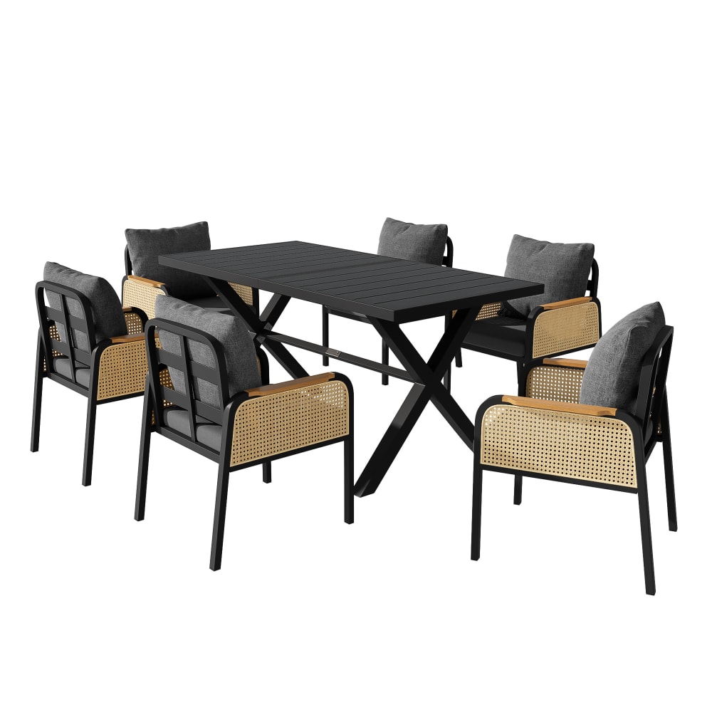 Ensemble repas d'extérieur - fer
