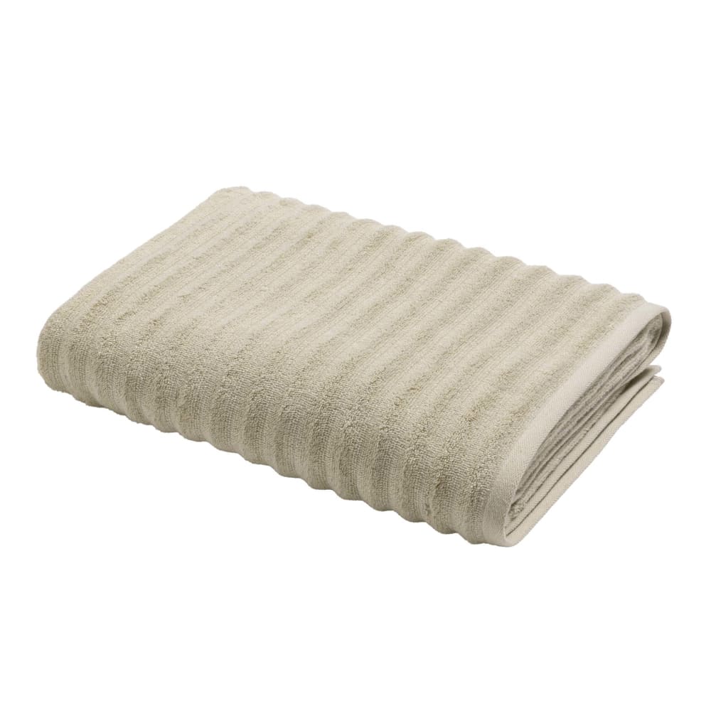 Drap de Bain tissage rayé lin 90x150cm