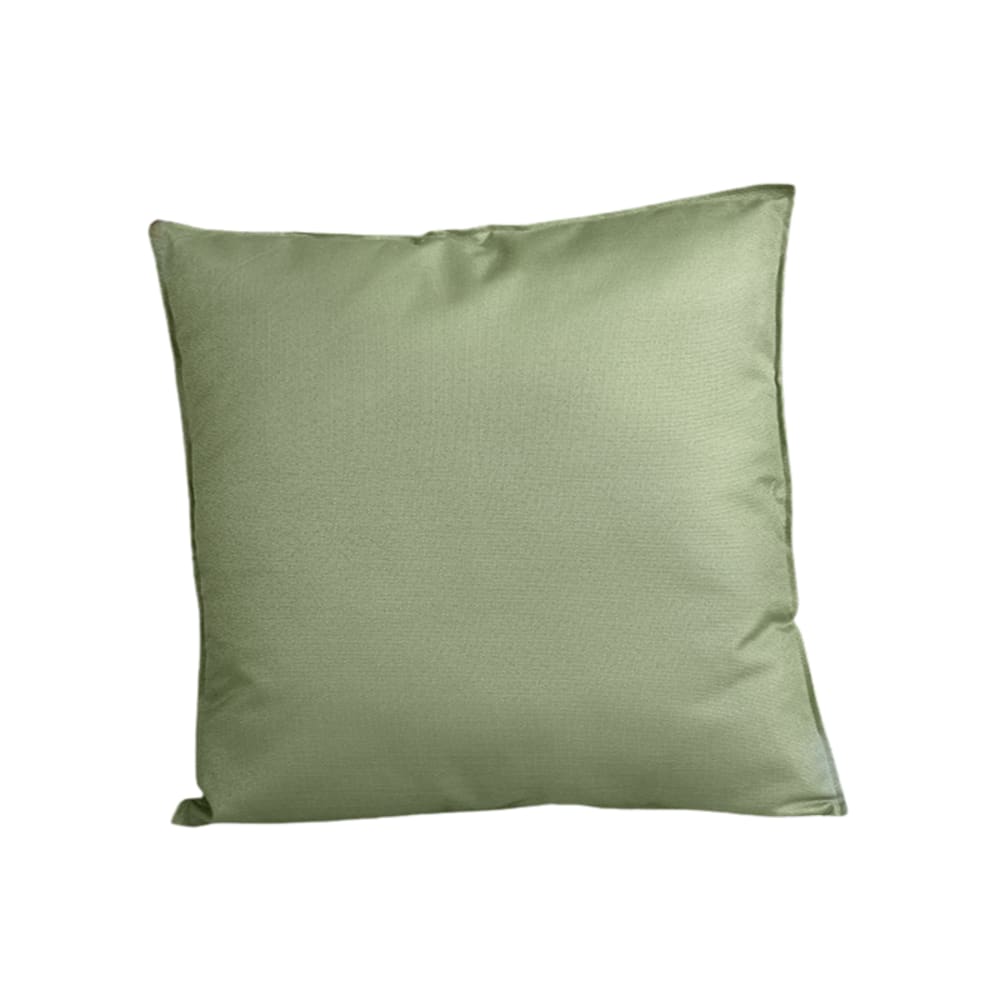 Coussin outdoor anti uv et déperlant uni vert 60x60 cm