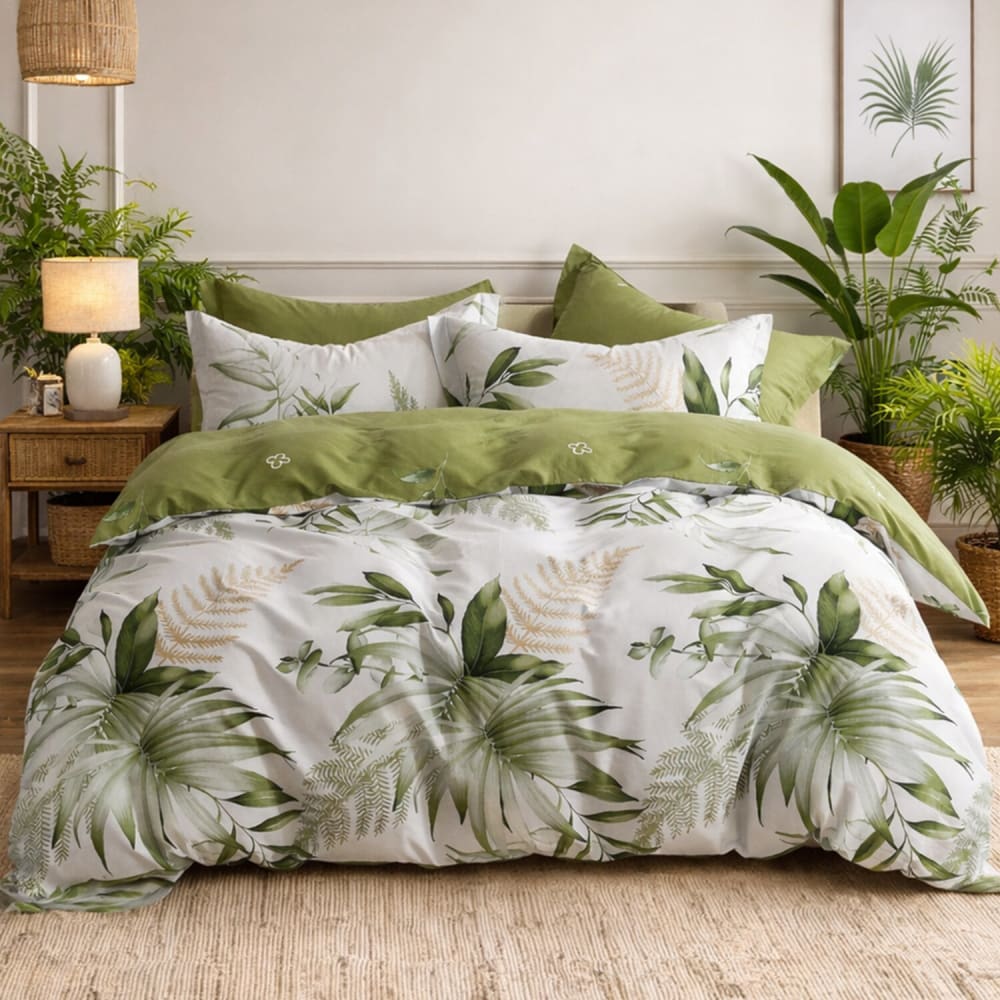 Parure housse de couette - tropical