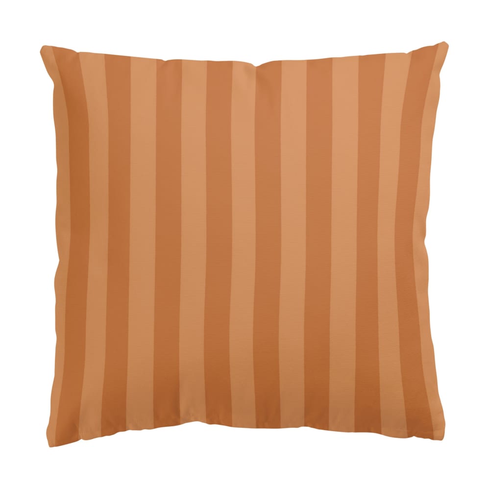 micasia Dekokissen Apricot Streifen aus Polyester, orange 50 x 50 cm style modern orange Öko-Tex Zertifikat Stoff