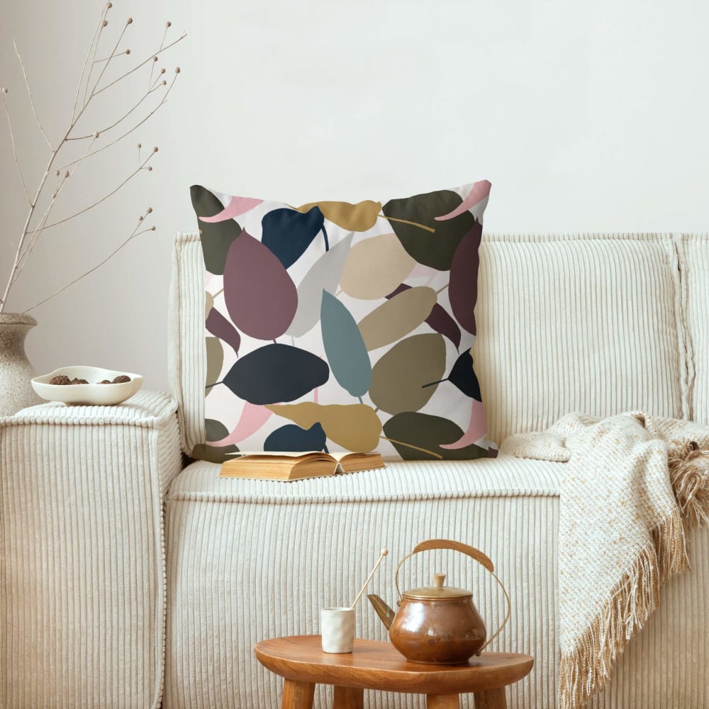 Dekokissen Modern Tropical Muster aus Polyester, bunt 40 x 40 cm