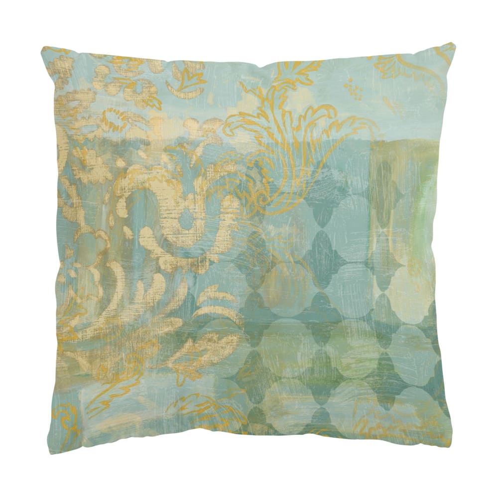 micasia Dekokissen Marokkanische Collage I aus Polyester, gold 50 x 50 cm style modern Öko-Tex Zertifikat - Samt