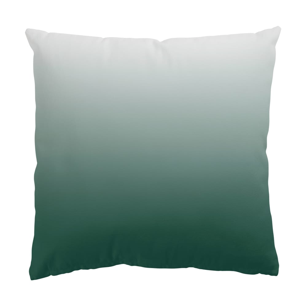 micasia Dekokissen Waldgrün Farbverlauf aus Polyester, grün 40 x 40 cm style modern Öko-Tex Zertifikat - Stoff