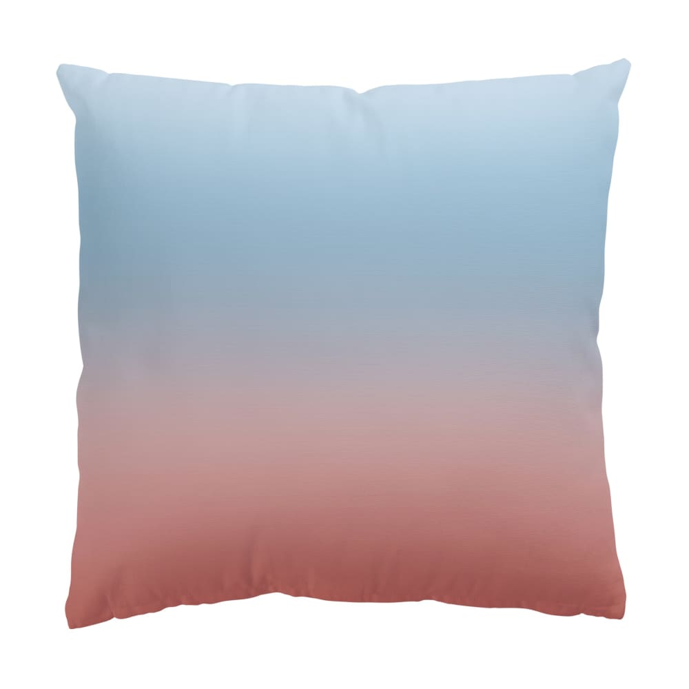 micasia Dekokissen Blau-Rosa Farbverlauf aus Polyester, blau 50 x 50 cm style modern Öko-Tex Zertifikat - Samt