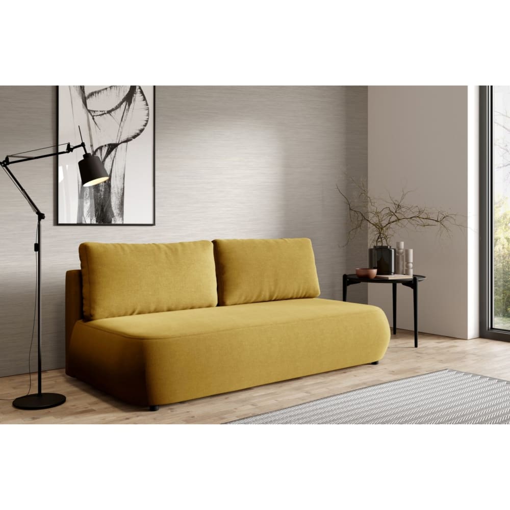 Schlafsofa mit Bettkasten Gelb - Maisons Du Monde