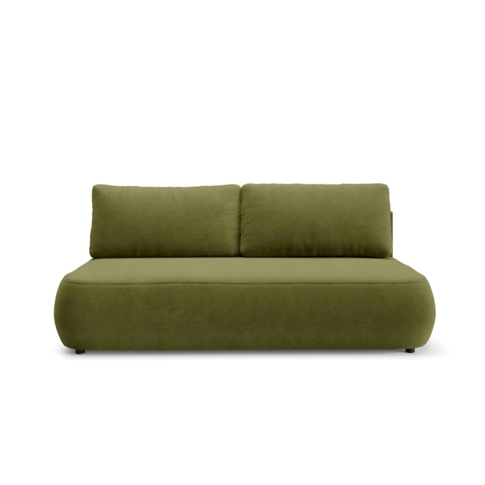 Furnisell Schlafsofa mit Bettkasten Grün style modern Grün Holz