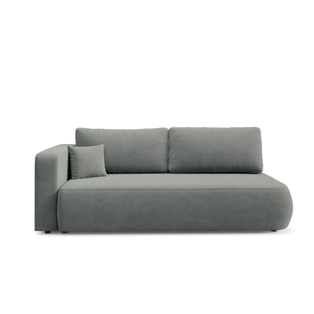 Furnisell Schlafsofa mit Bettkasten Grau style modern Grau Holz