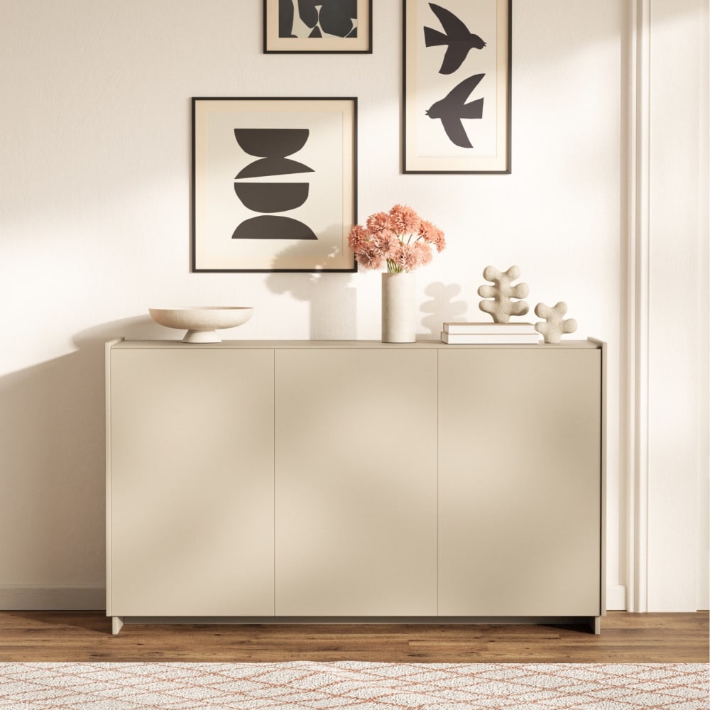 Sideboard 3-türig, Kaschmir, 153 cm - Maisons Du Monde