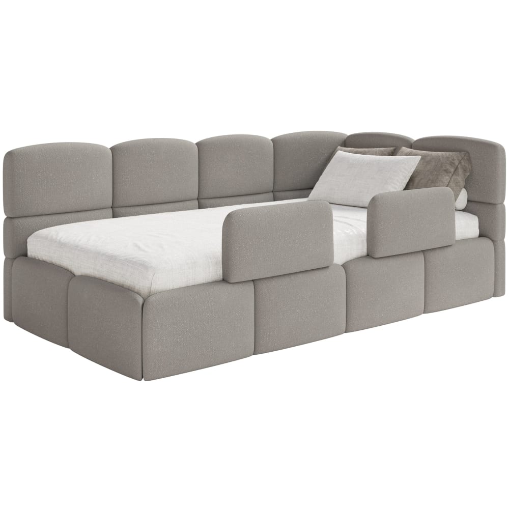 Lit enfant 120x200 tête - clair