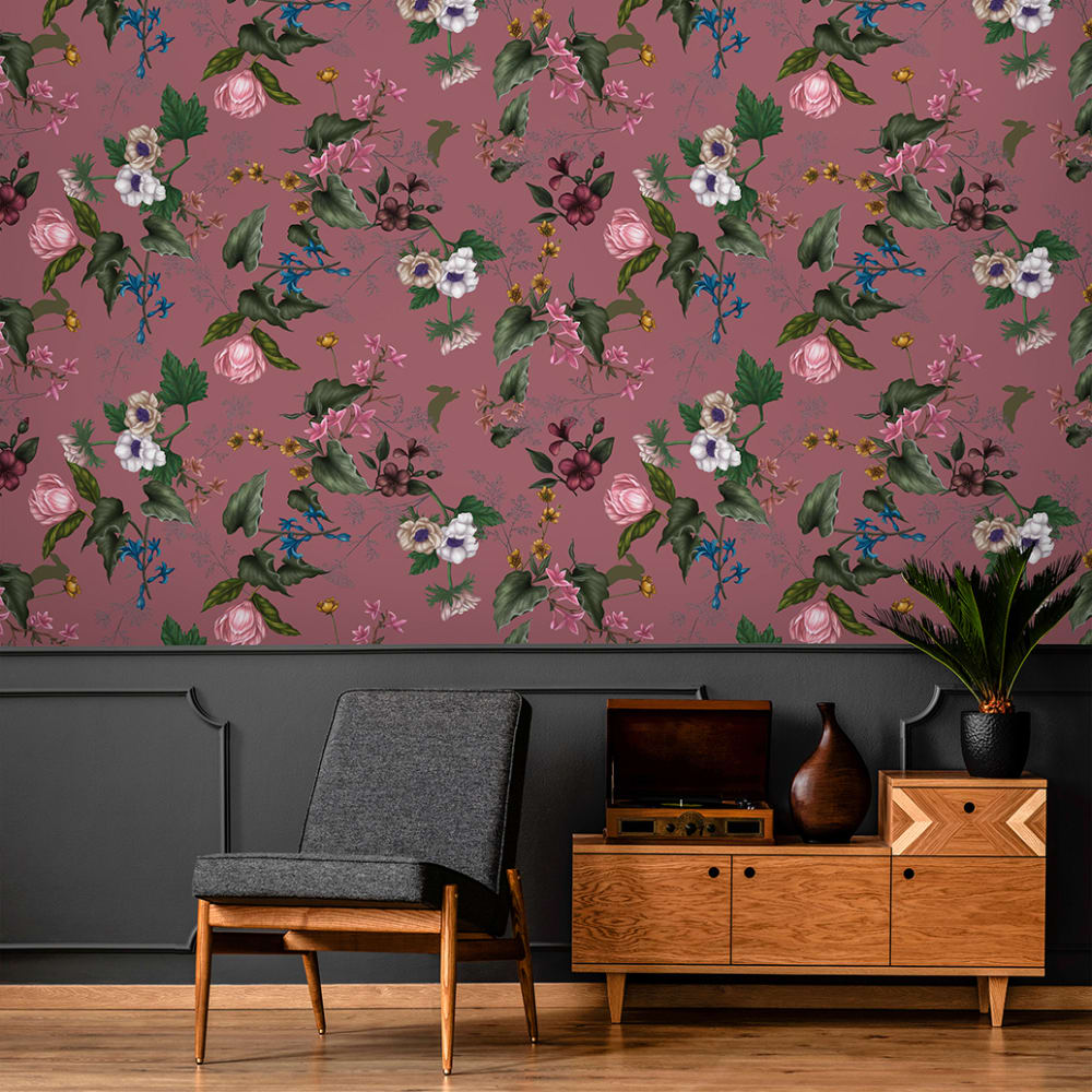 Papier peint panoramique Kitch Forestier — vue 4