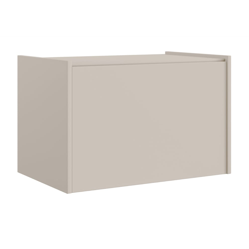 Selsey Nachttisch hängend oder stehend, Kaschmir, 62 cm style modern Taupe Spanplatte