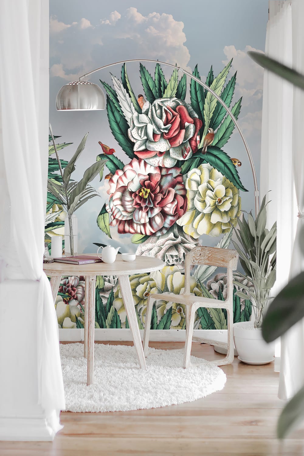 Papier peint panoramique Balsamines — vue 4