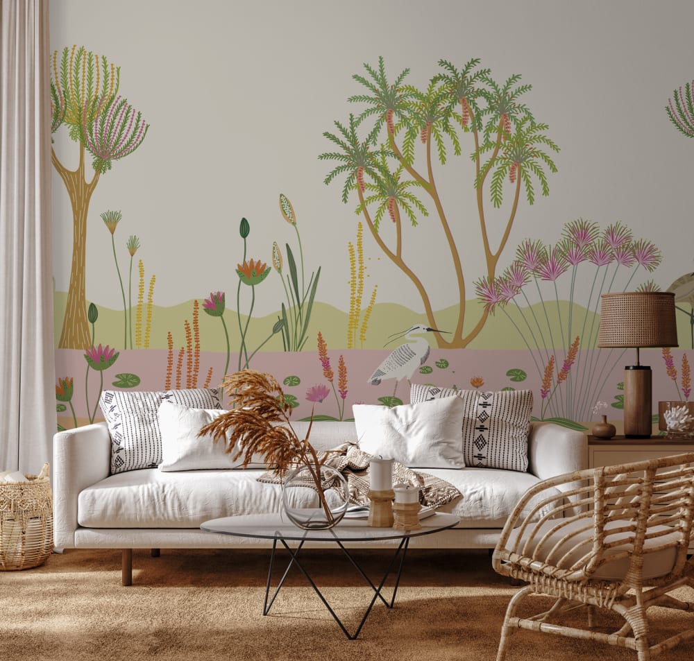 Papier peint panoramique Faune le long du Nil — vue 4