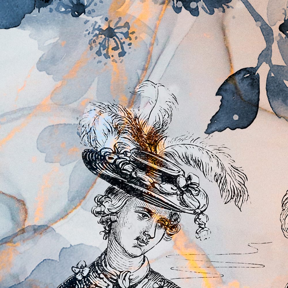 Papier peint panoramique Marie-Antoinette — vue 3