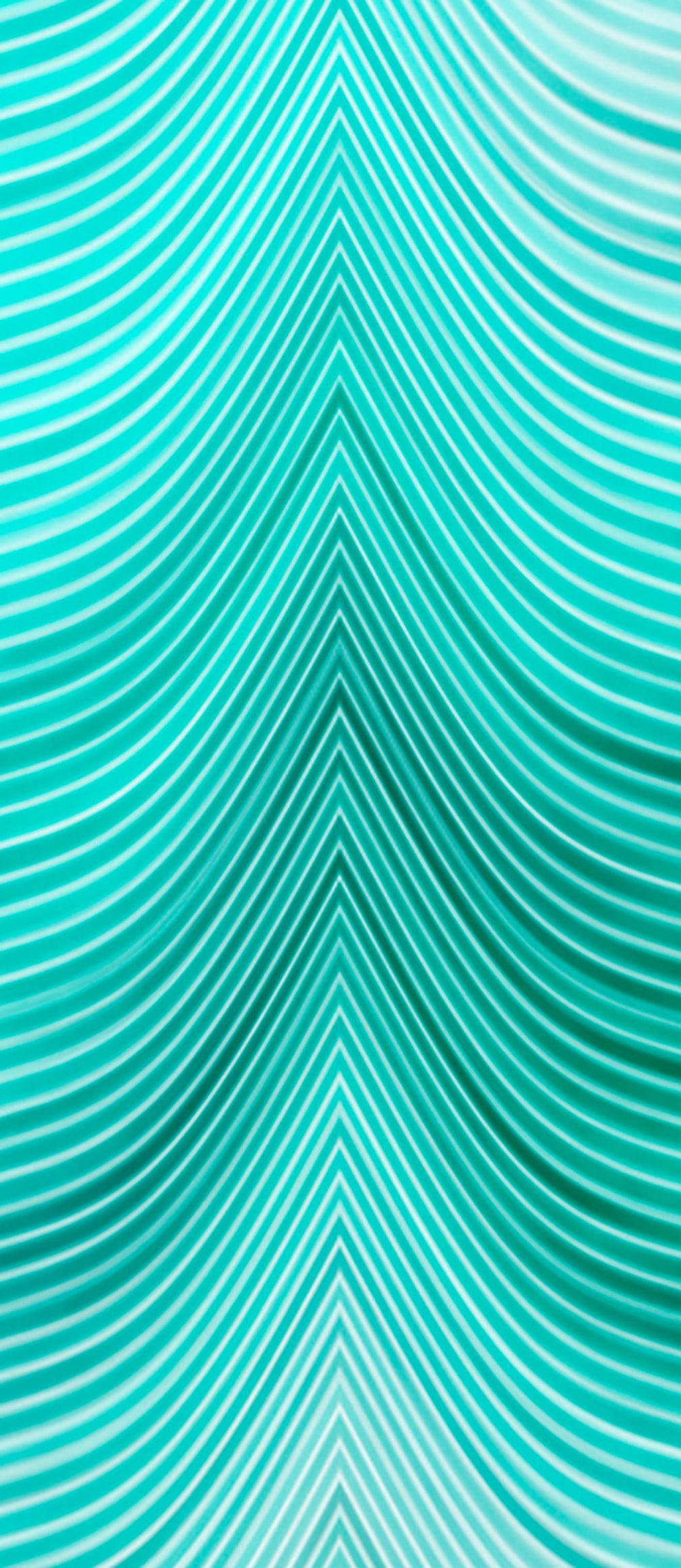 Papier peint panoramique Emerald Blue Waves — vue 3
