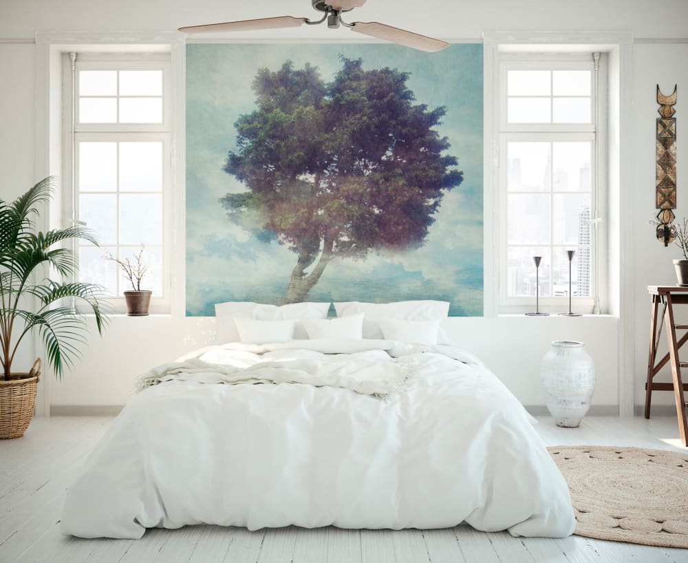 Papier peint panoramique Misty Tree — vue 4