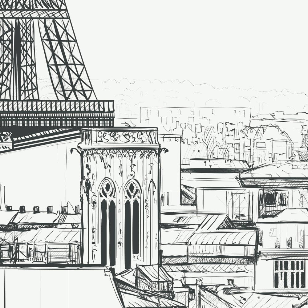 Papier peint panoramique Paname — vue 3