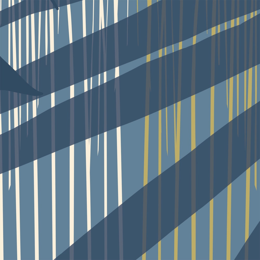 Papier peint panoramique Blue Mood — vue 3
