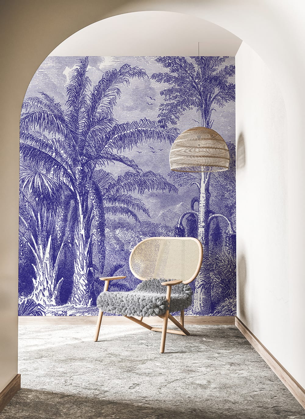 Papier peint panoramique Phoenix Blue — vue 4