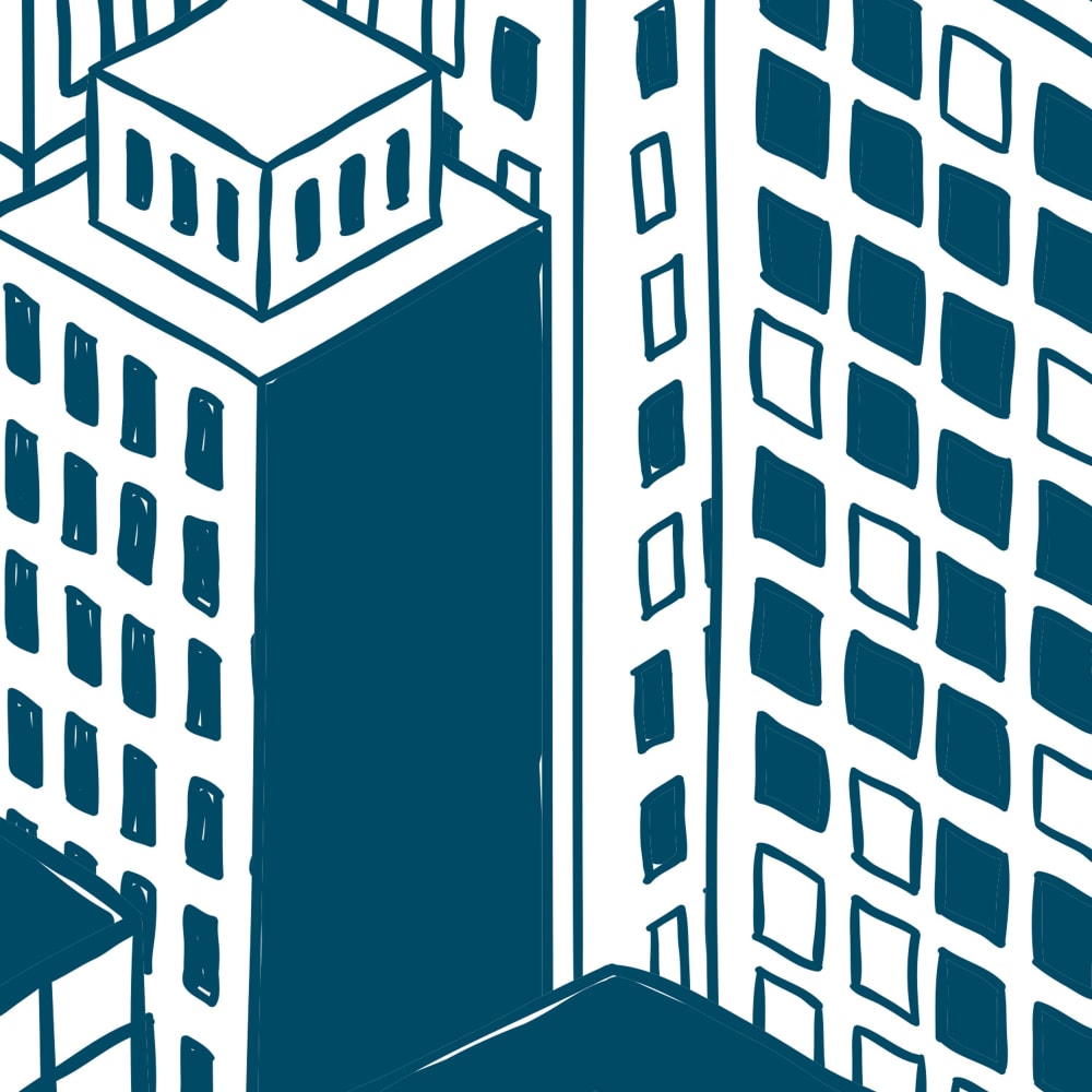 Papier peint panoramique Buildings — vue 3