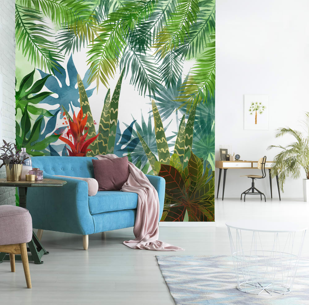 Papier peint panoramique Petite Jungle — vue 4
