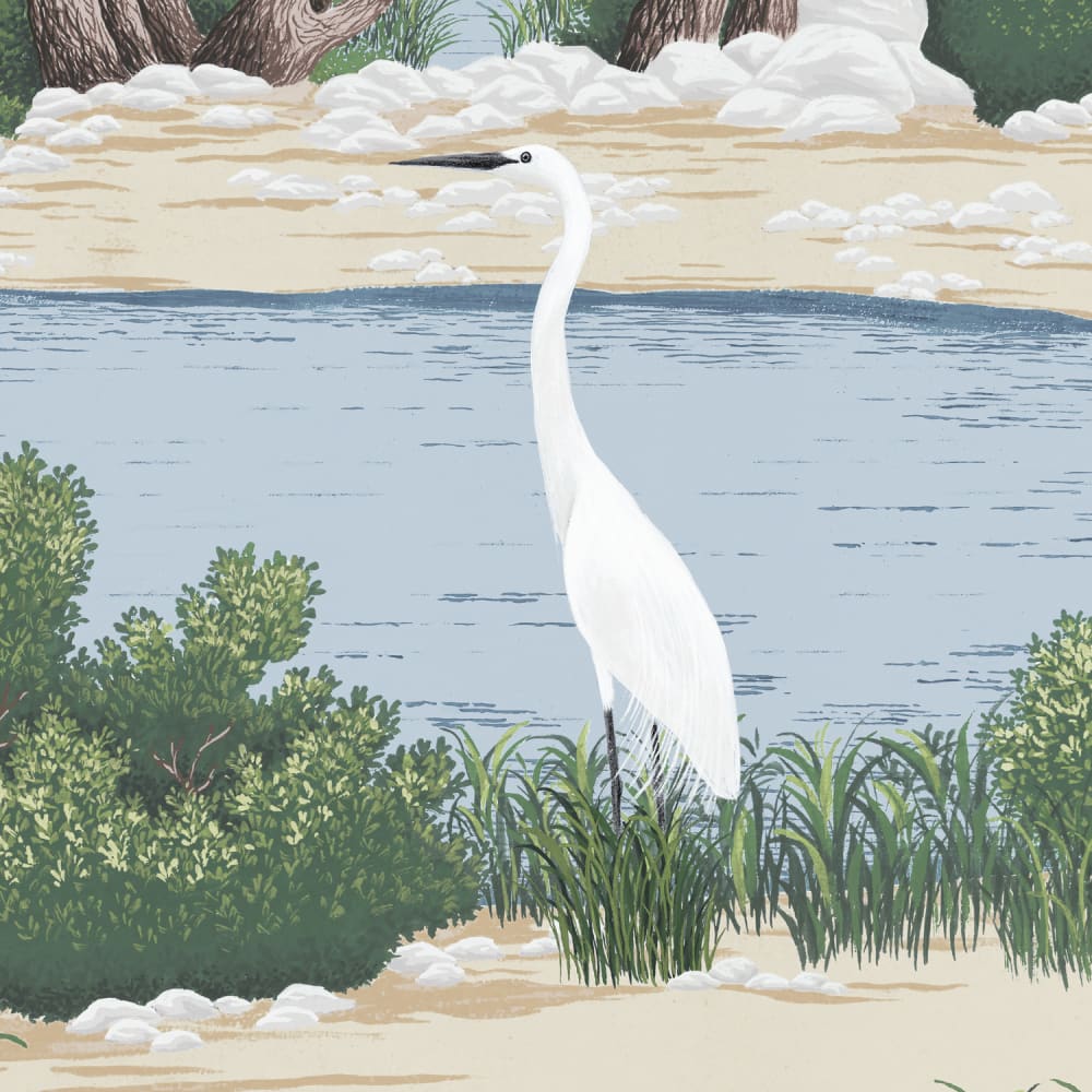 Papier peint panoramique Loire sauvage L — vue 3