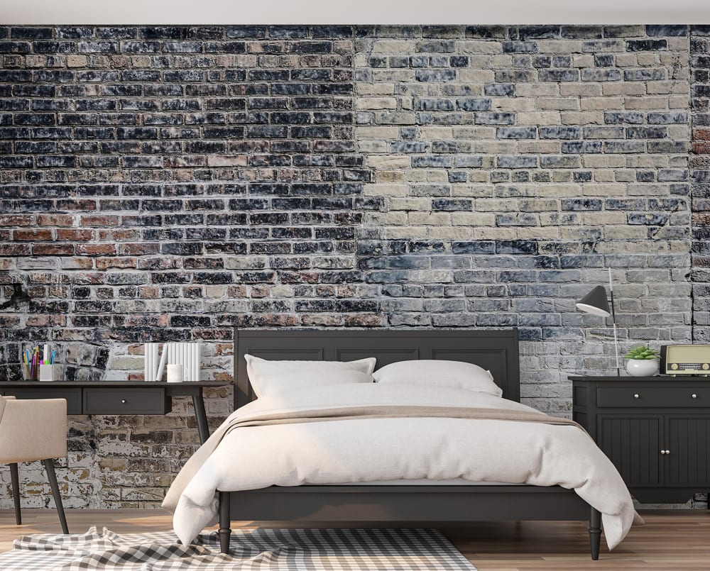 Papier peint panoramique Grungy Wall — vue 4