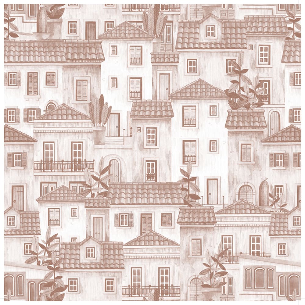 Papier peint panoramique Casinha — vue 3