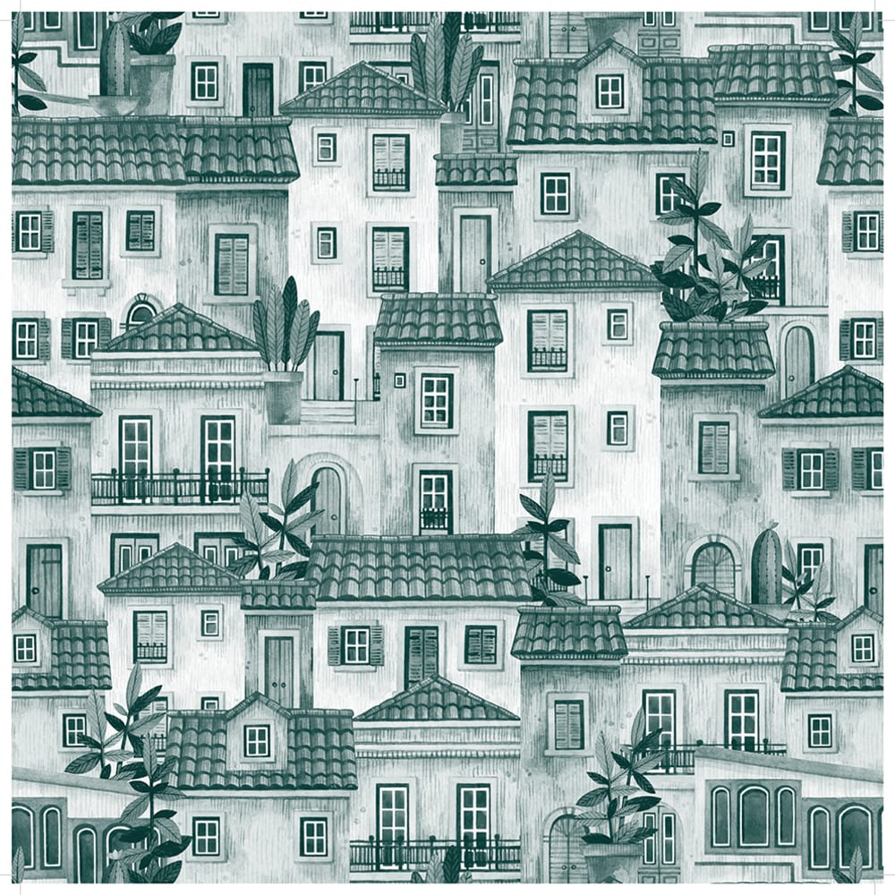 Papier peint panoramique Casinha — vue 3