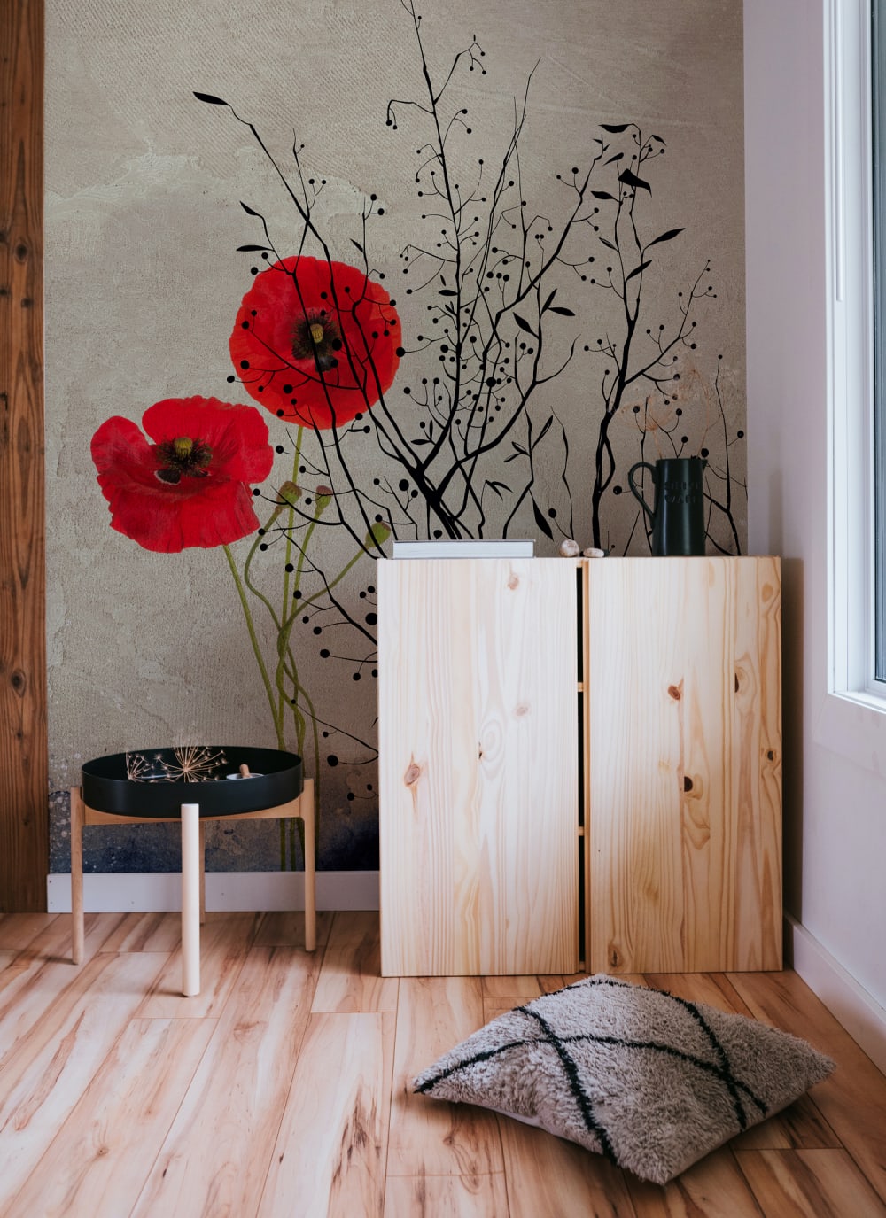 Papier peint panoramique Poppies — vue 4