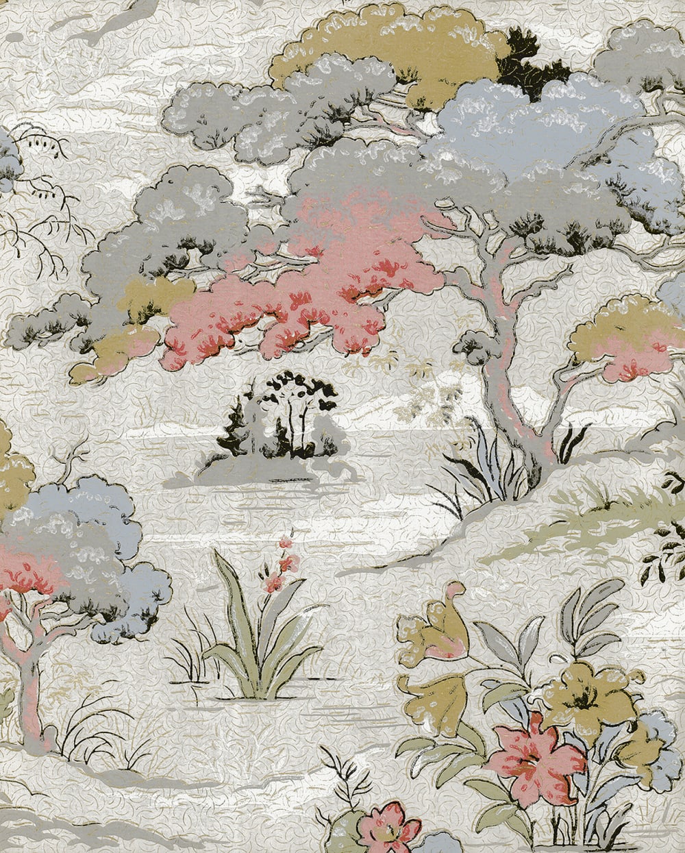 Papier peint panoramique Chinoiserie — vue 3