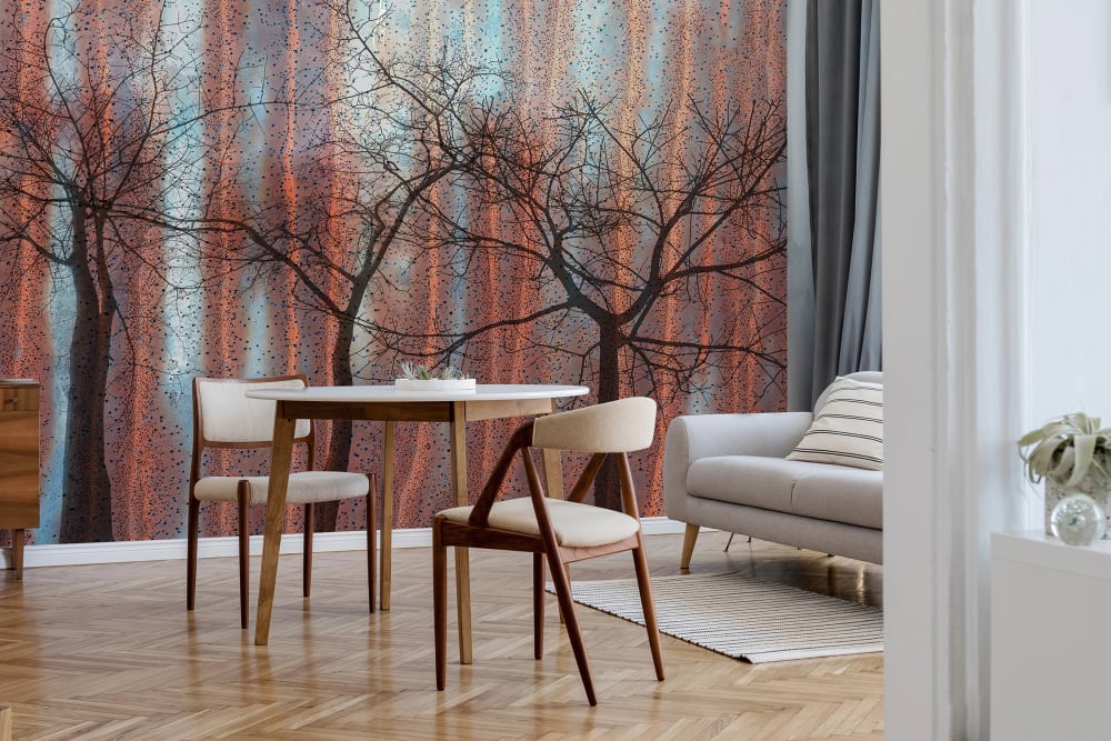 Papier peint panoramique Ash Trees — vue 4