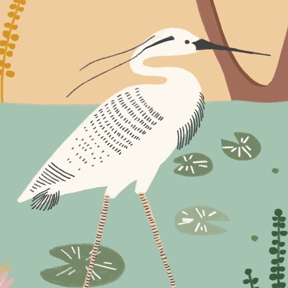 Papier peint panoramique Faune le long du Nil — vue 3