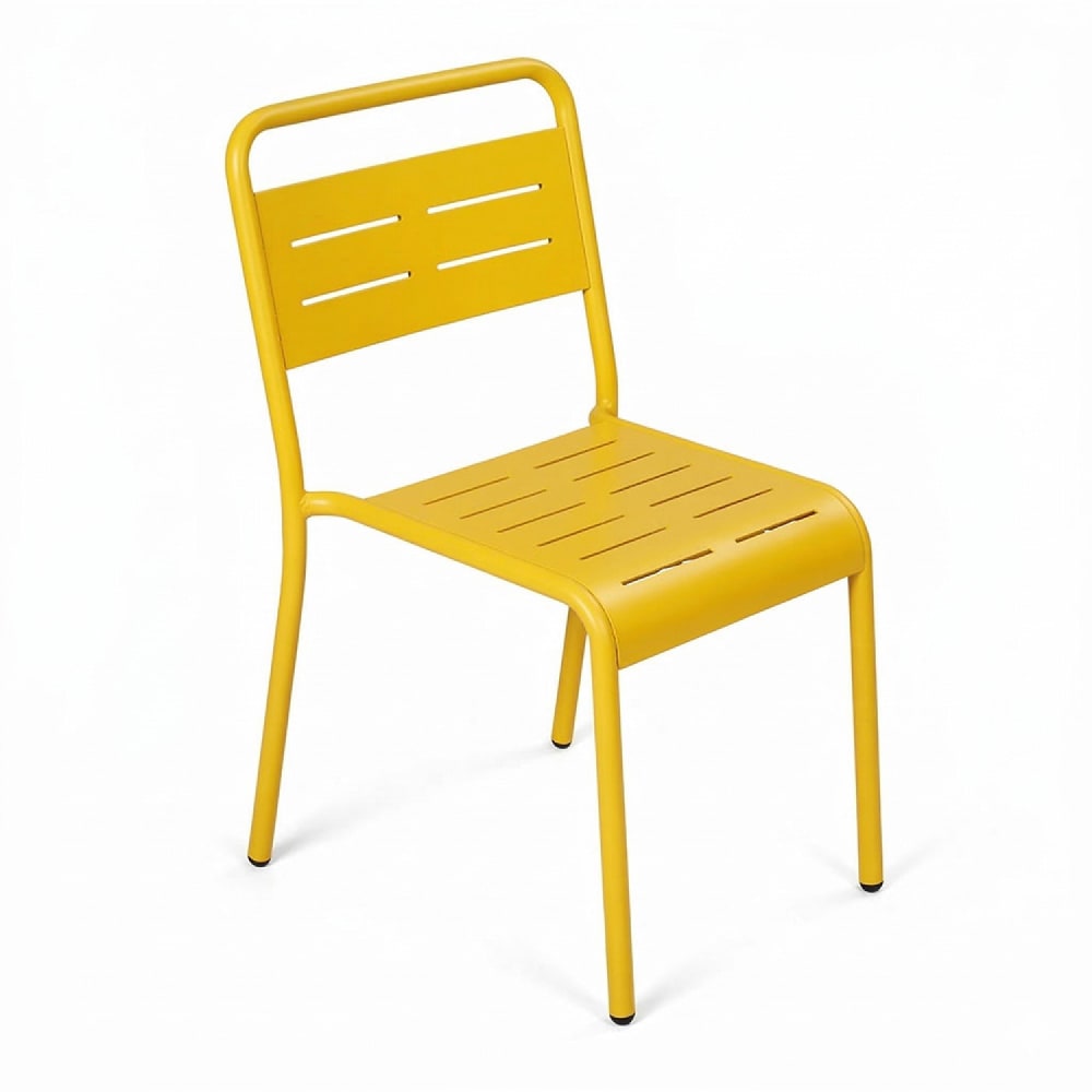 Lot 6 chaises jardin