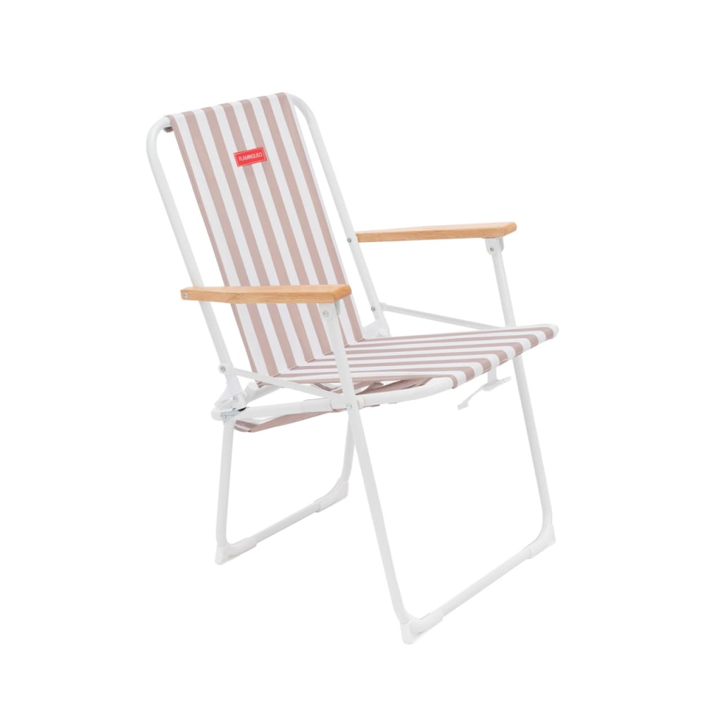 Chaise plage acier beige Chaise plage acier beige