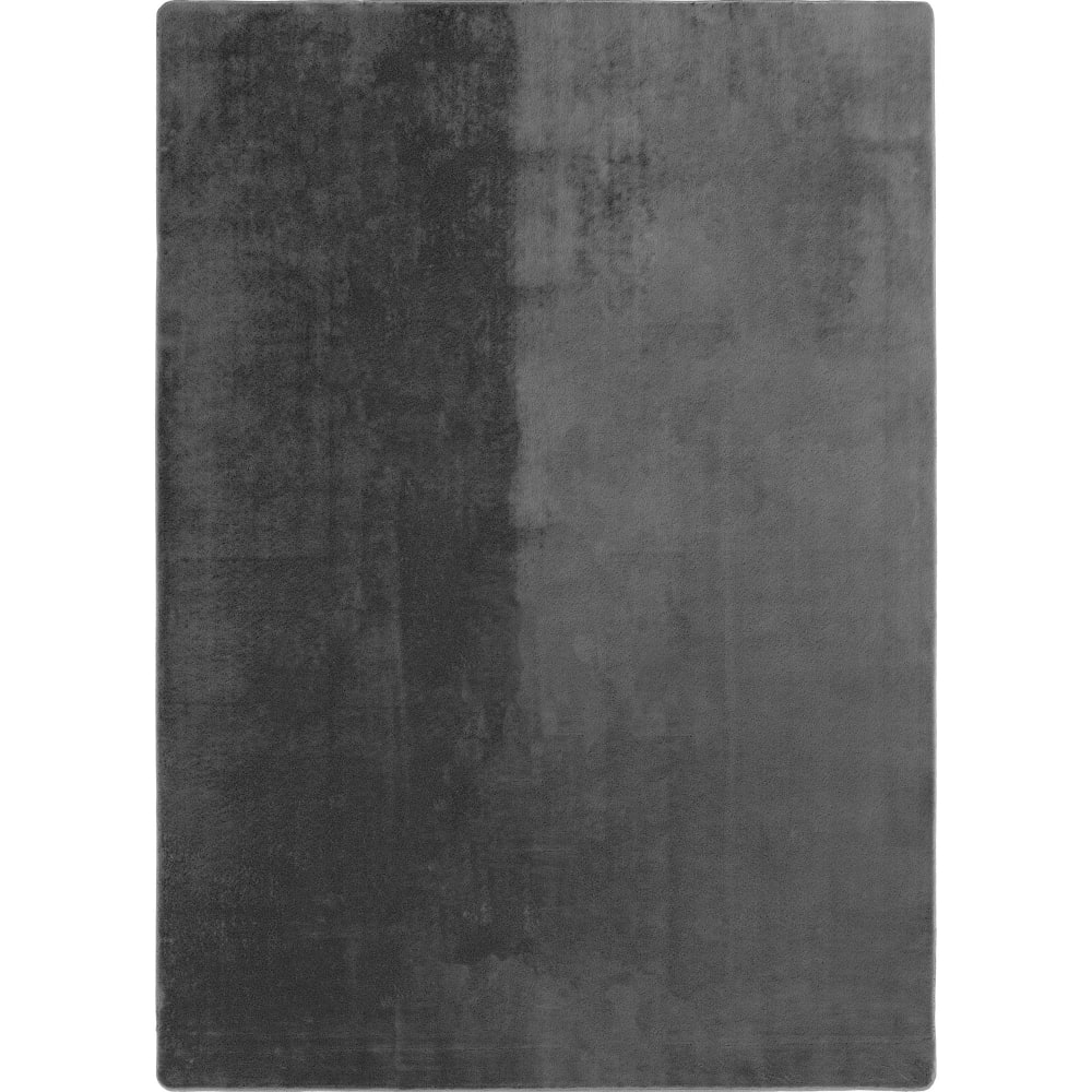 Tapis à poils doux lavable gris 60x100cm