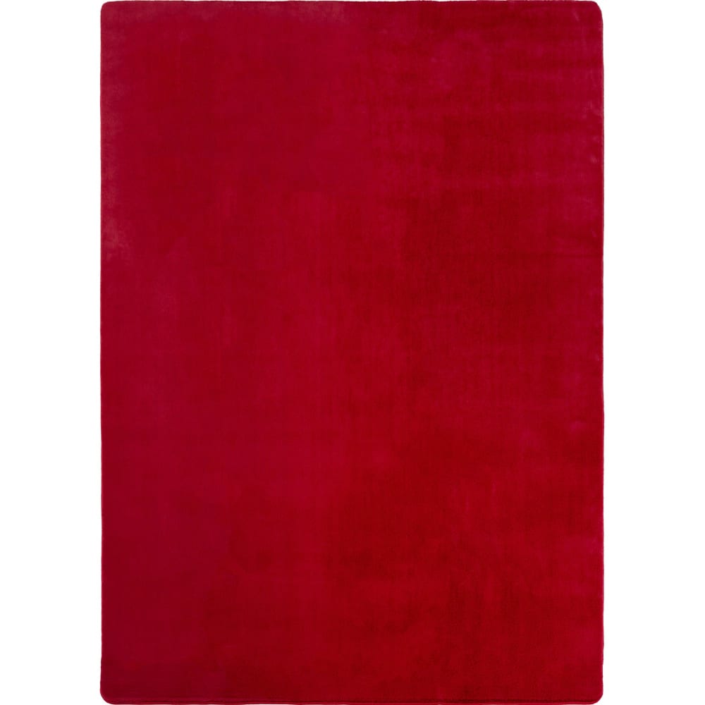 Tapis à poils doux lavable rouge 80x150cm
