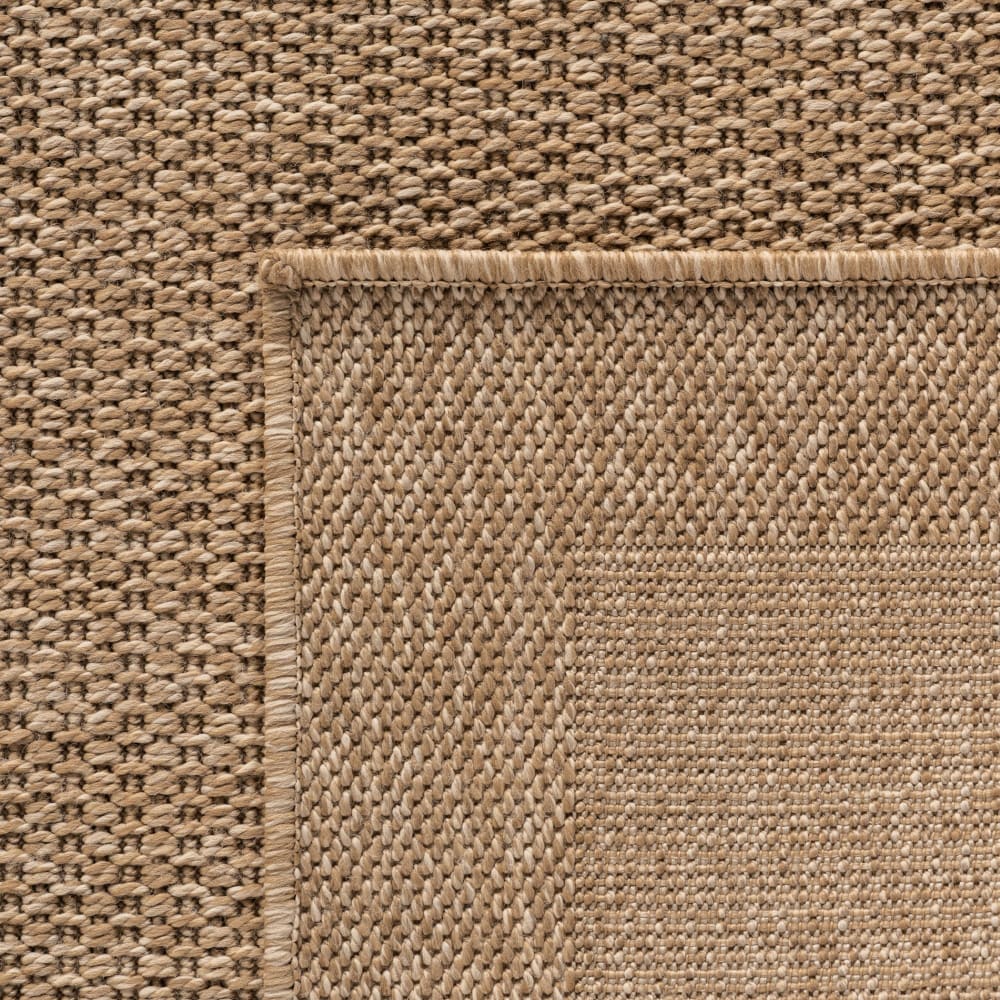 Tapis rond aspect jute à contours 160cm — vue 4