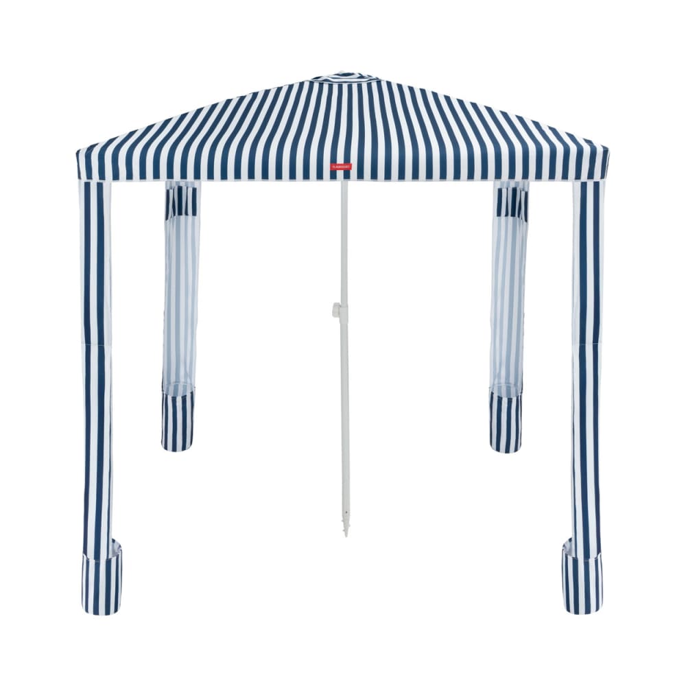 Tonnelle plage jardin polyester aluminium UPF50+ bleu
