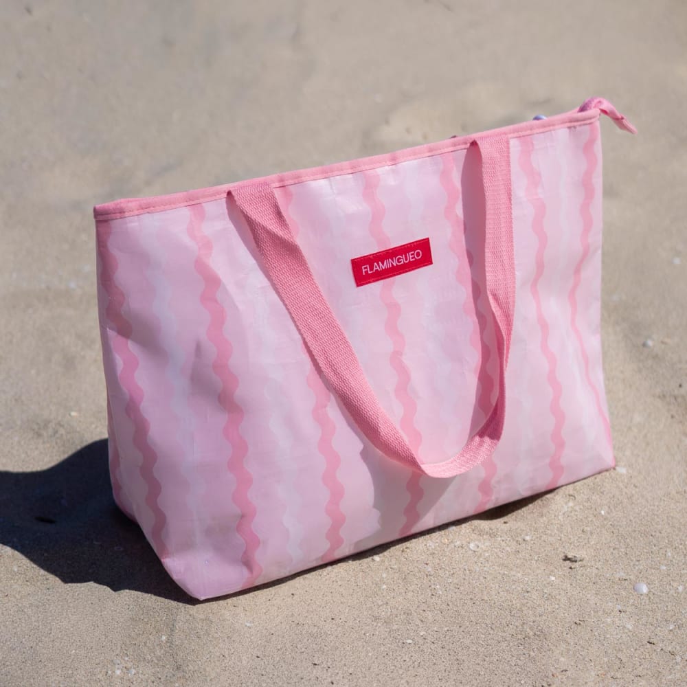 Kühltasche 28L Polypropylen mit Flaschenöffner rosa - Maisons Du